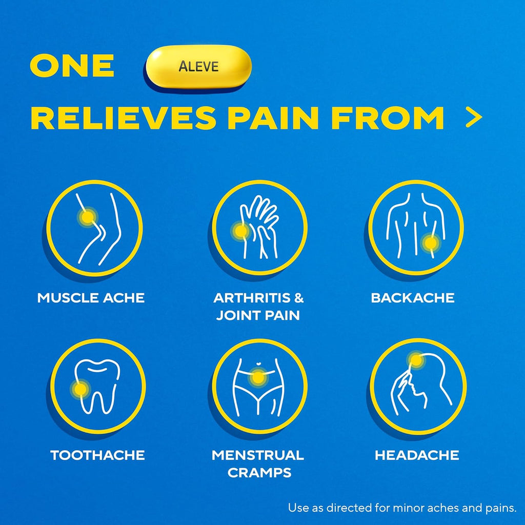 Gelcaps with Easy Open Arthritis Cap, Naproxen Sodium, Medication for Arthritis Pain, 160 Count