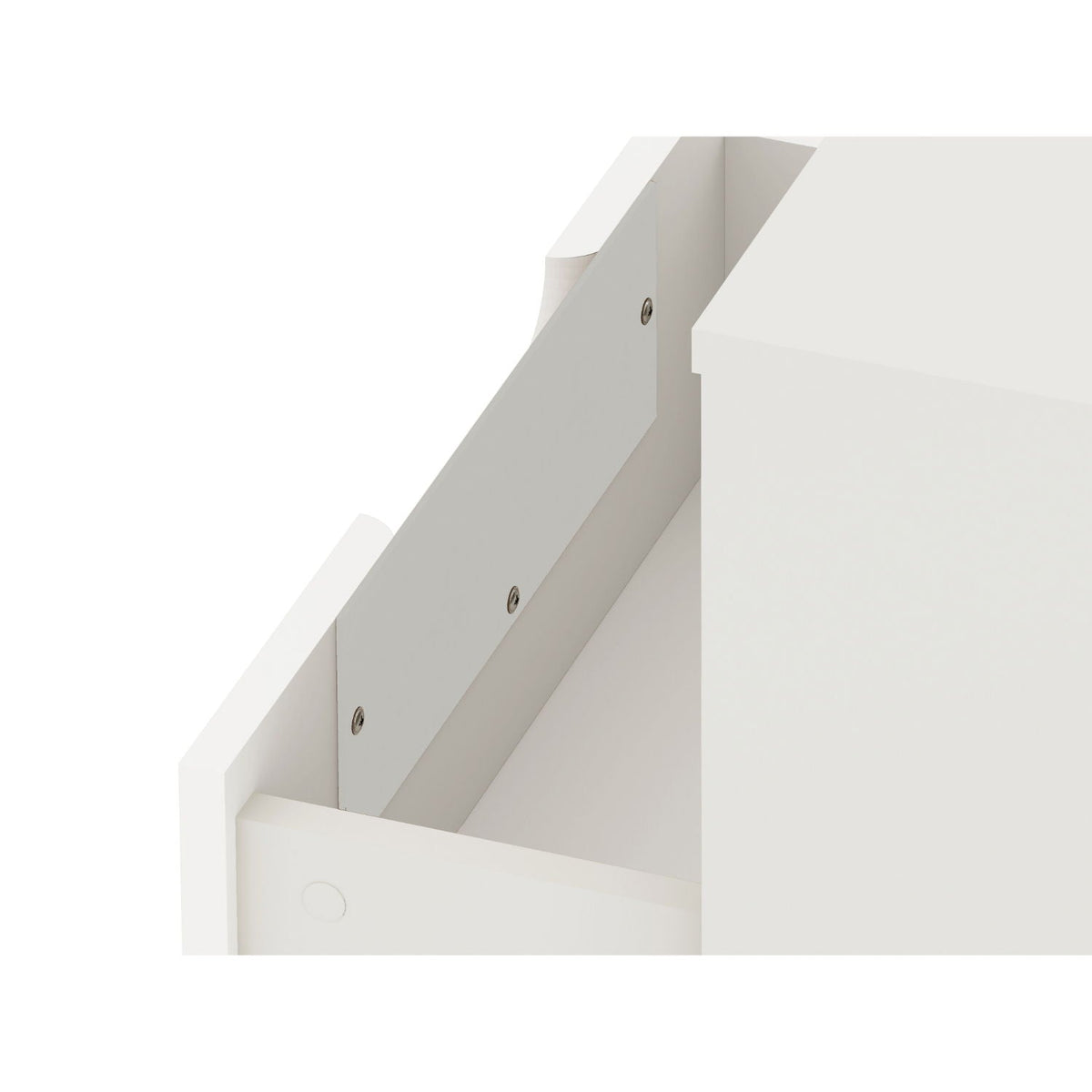 Rockefeller - Nightstand With 1 Drawer - White