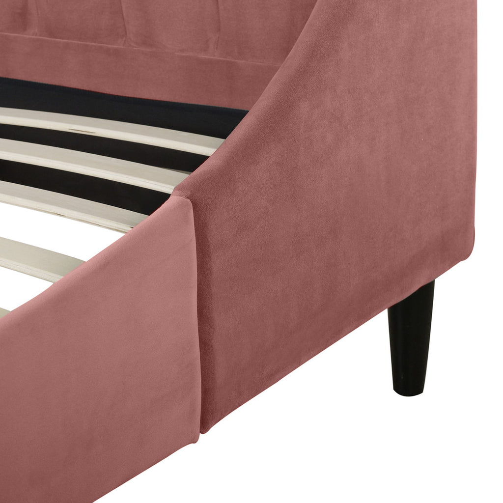Aspen - Vertical Tufted Modern Headboard Platform Bed Set