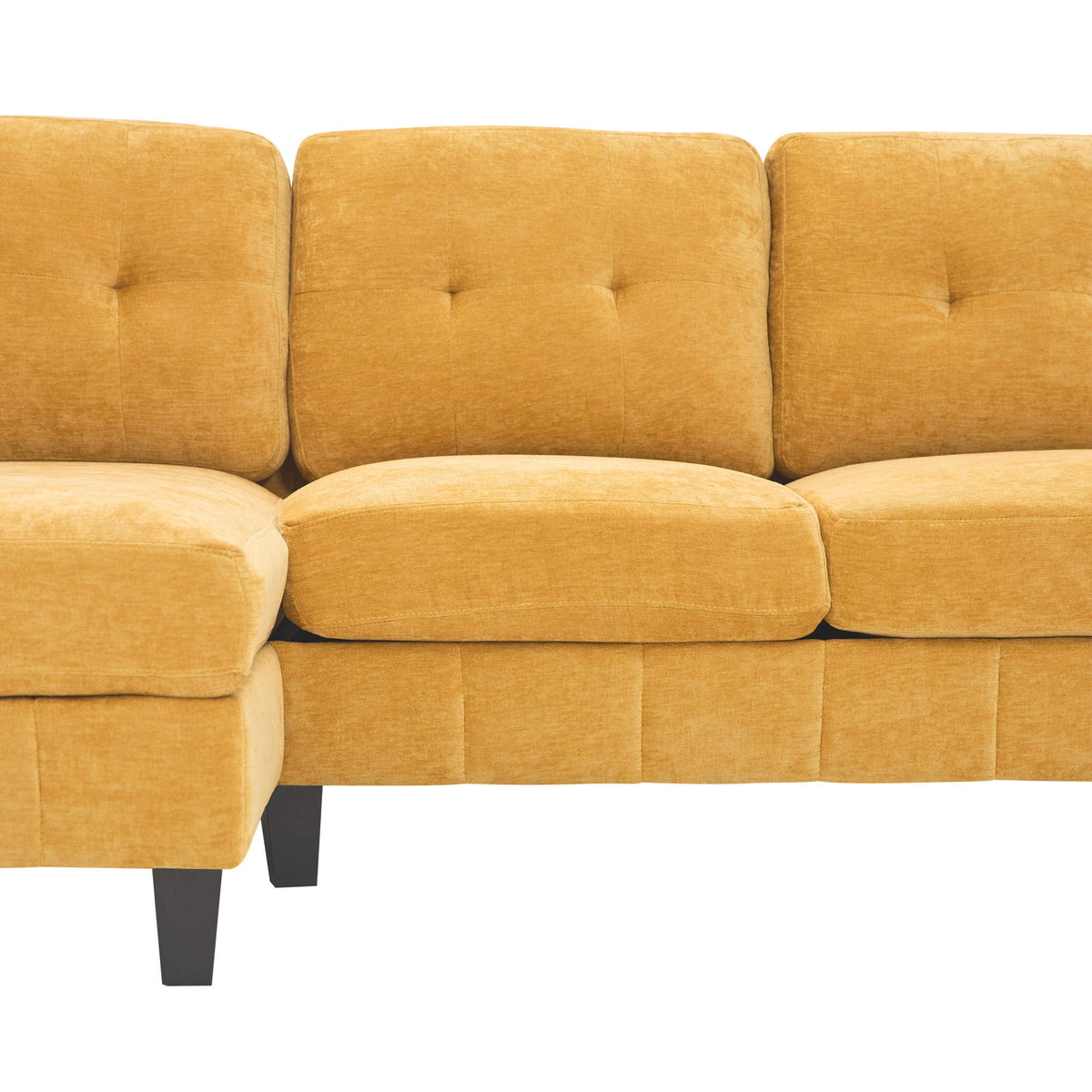 U-Shaped Sectional Sofa 103.5" Fabric Couch With Dual Chaise Lounges, Storage Pockets, Armrest Pillows