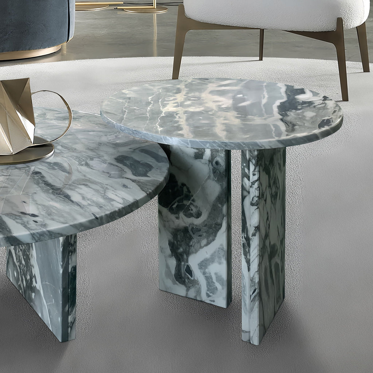 Elegant Coffee Duo Table Set