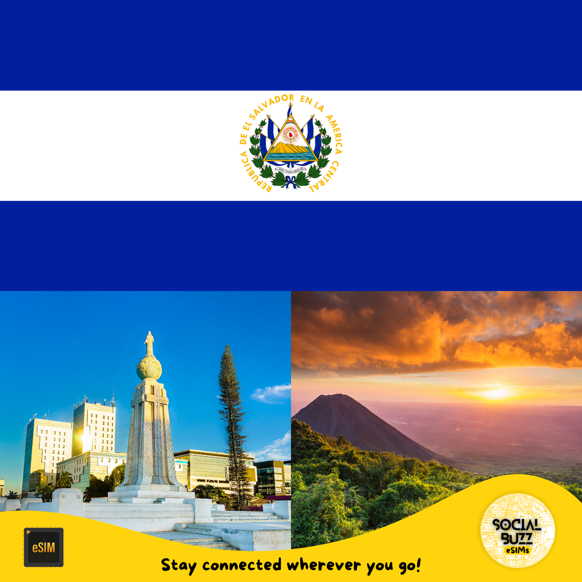 El Salvador eSIM Internet Data Plan
