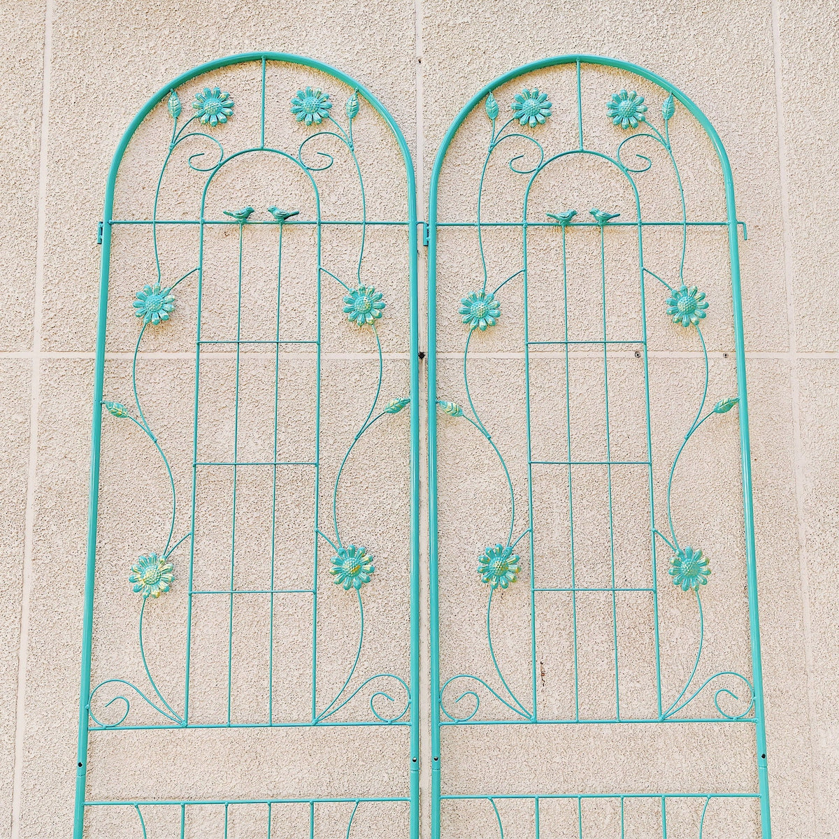 Metal Garden Trellis Rustproof Trellis For Climbing Plant Outdoor Flower Support