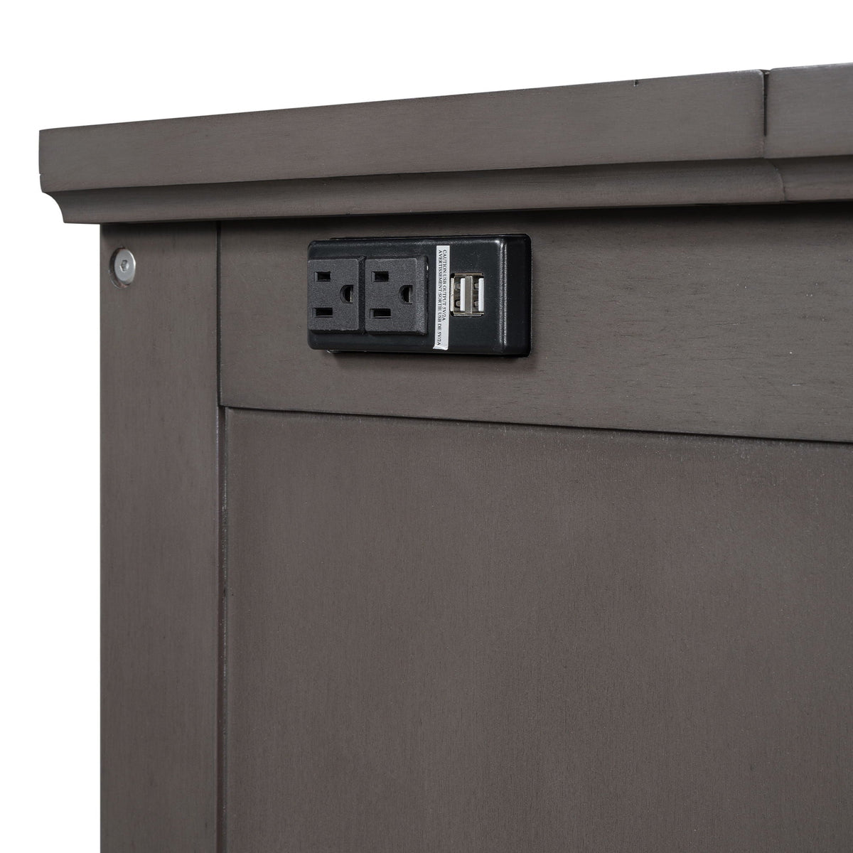 Solid Pine Murphy Bed Chest Cube Cabinet Bed With Charging Station And Large Storage Drawer For Home Office Or Small Room