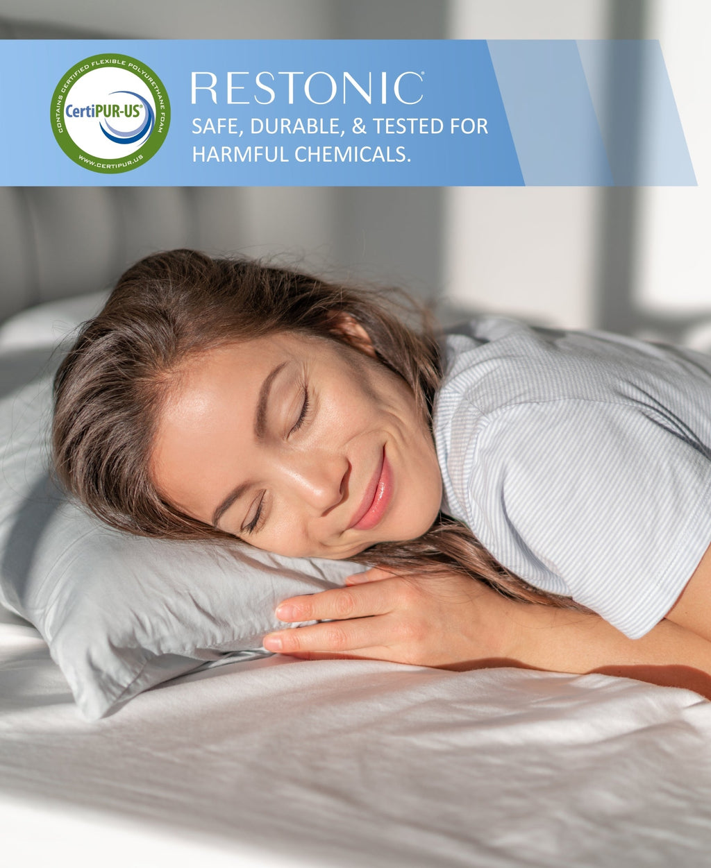 Restonic ComfortCare Hybrid Restful Nights Firm Full Mattress