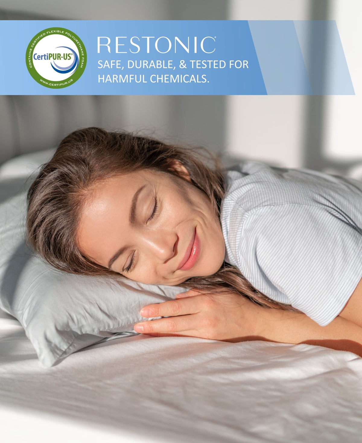 Restonic ComfortCare Hybrid Restful Nights Plush King Mattress