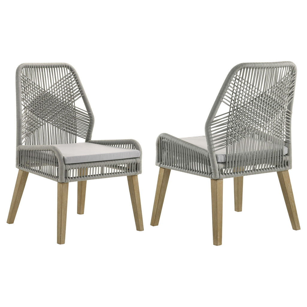 Modern Coastal Dining Chair (Set of 2)