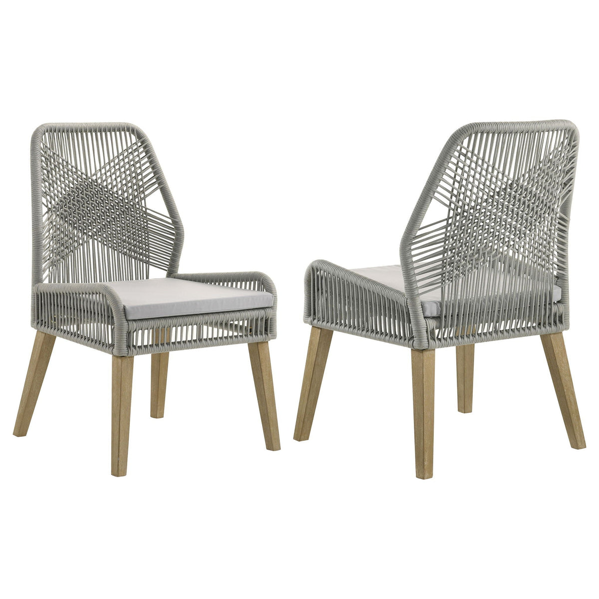 Modern Coastal Dining Chair (Set of 2)