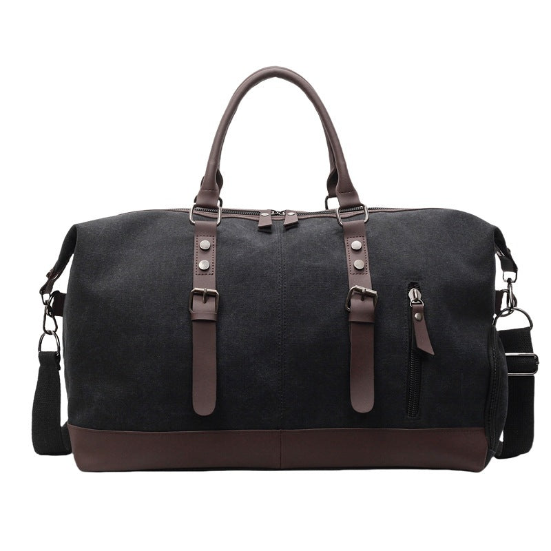 Outdoor Dry Wet Separation Canvas Fitness Travel Bag