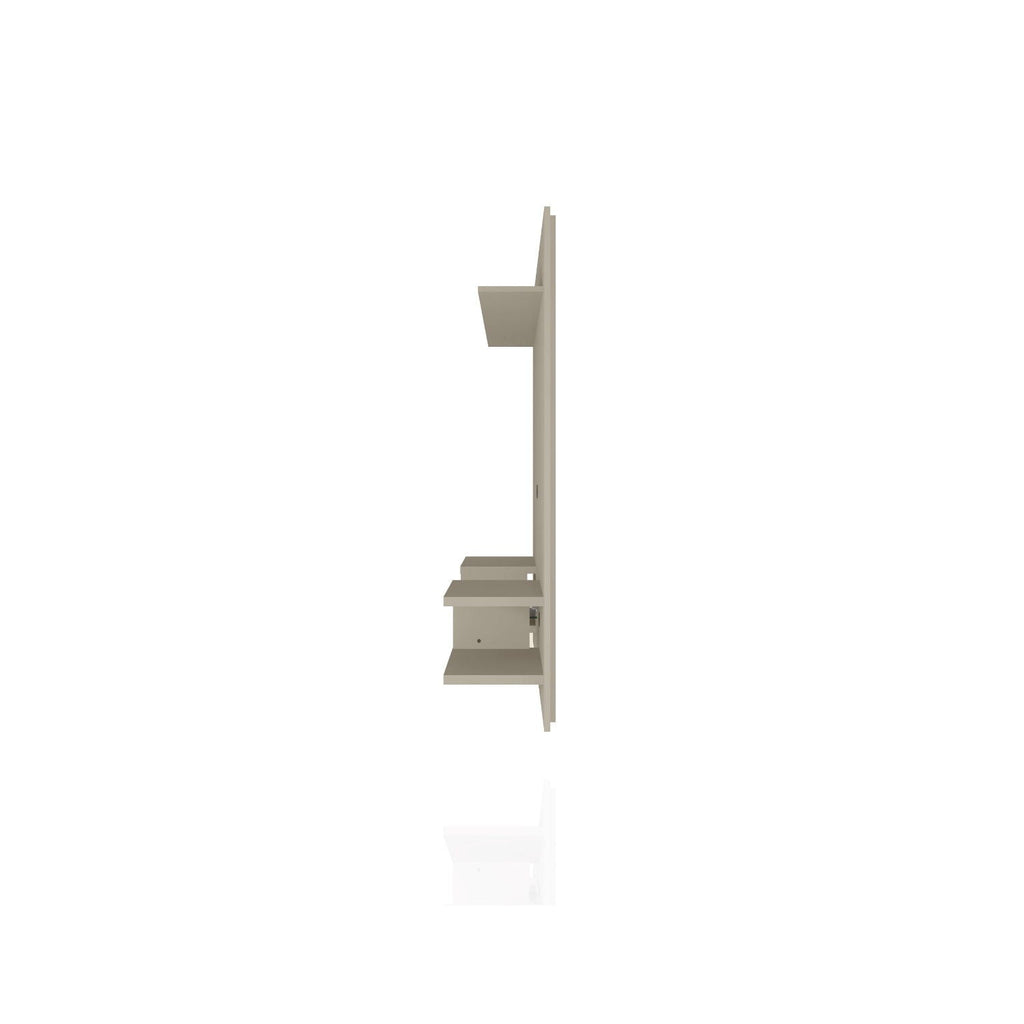 Plaza - TV Panel With Decorative Shelves