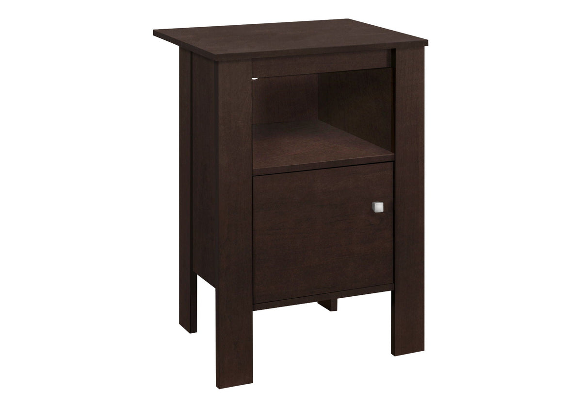 Accent Nightstands with Storage and Transitional Style