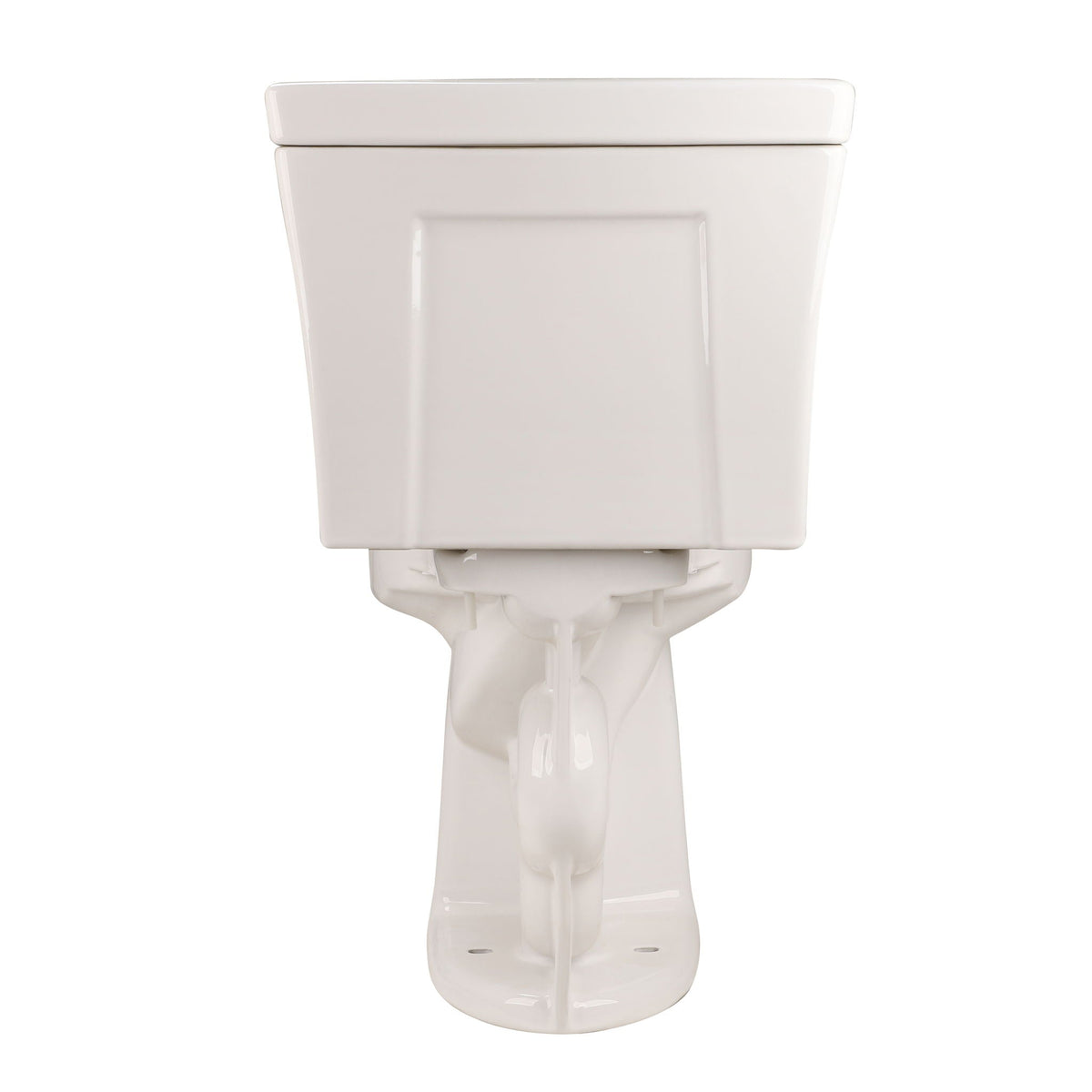 Gloss 2 Piece Toilet With 1.28 Gpf Tornado Flush, Rimless Bowl, Soft Closing Seat - Gloss White