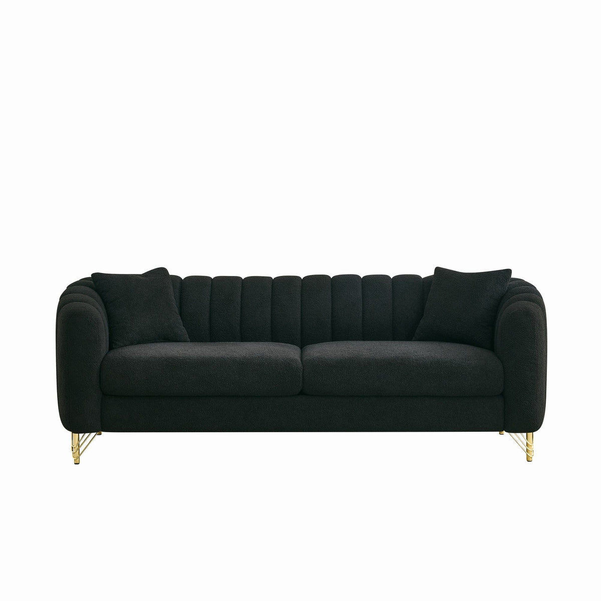 Tufted Oversized Sofa For Living Spaces
