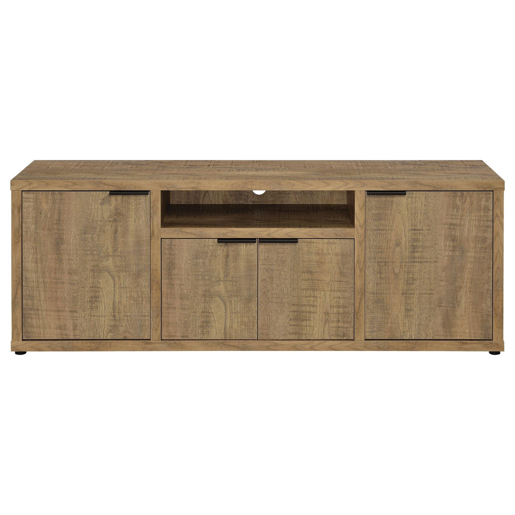 Noriega - 3 Piece TV Entertainment Center, Open & Concealed Storage - Wood