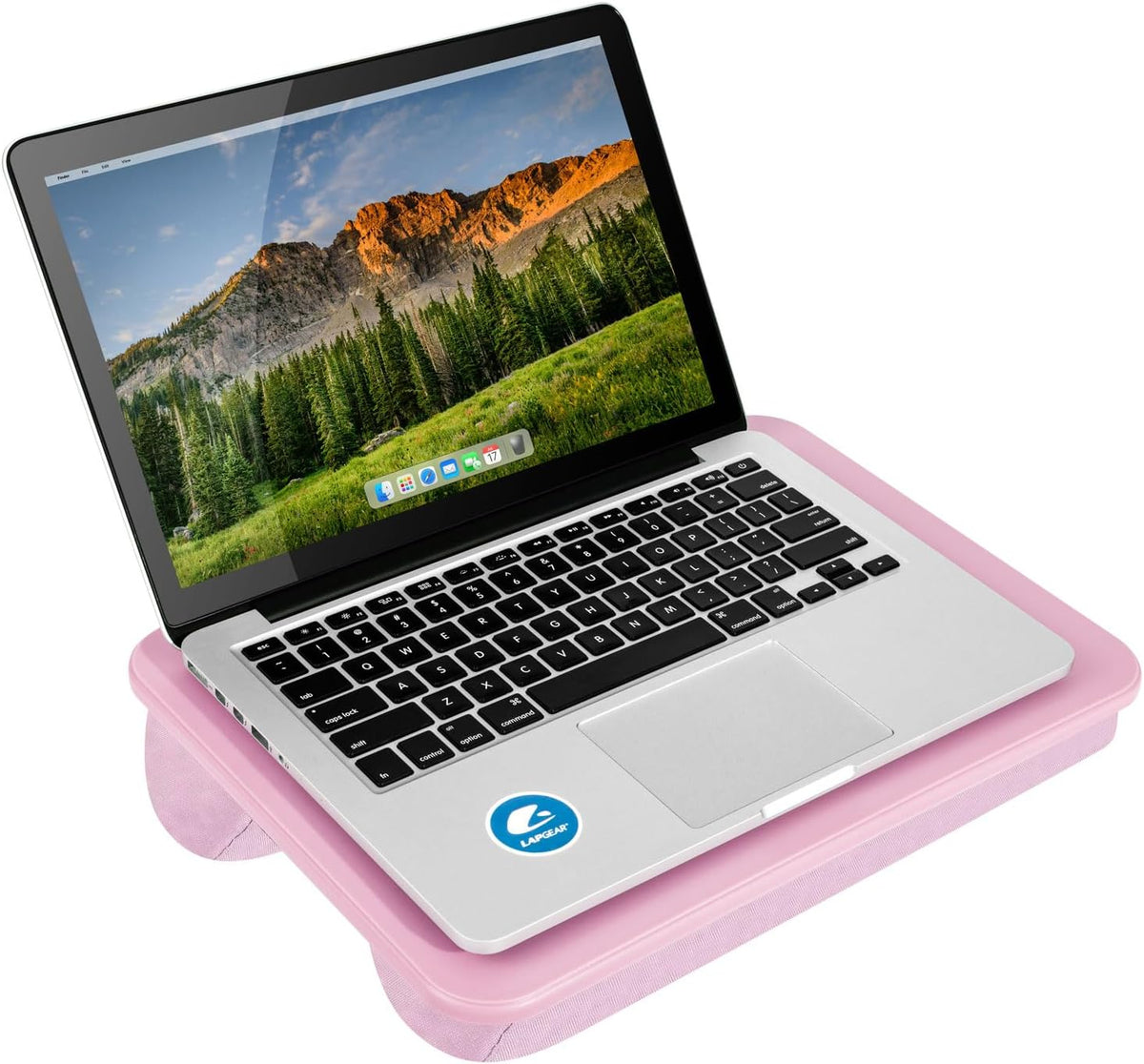 Compact Lap Desk – Fits up to 14″ Laptops – Rose Quartz – Style No.