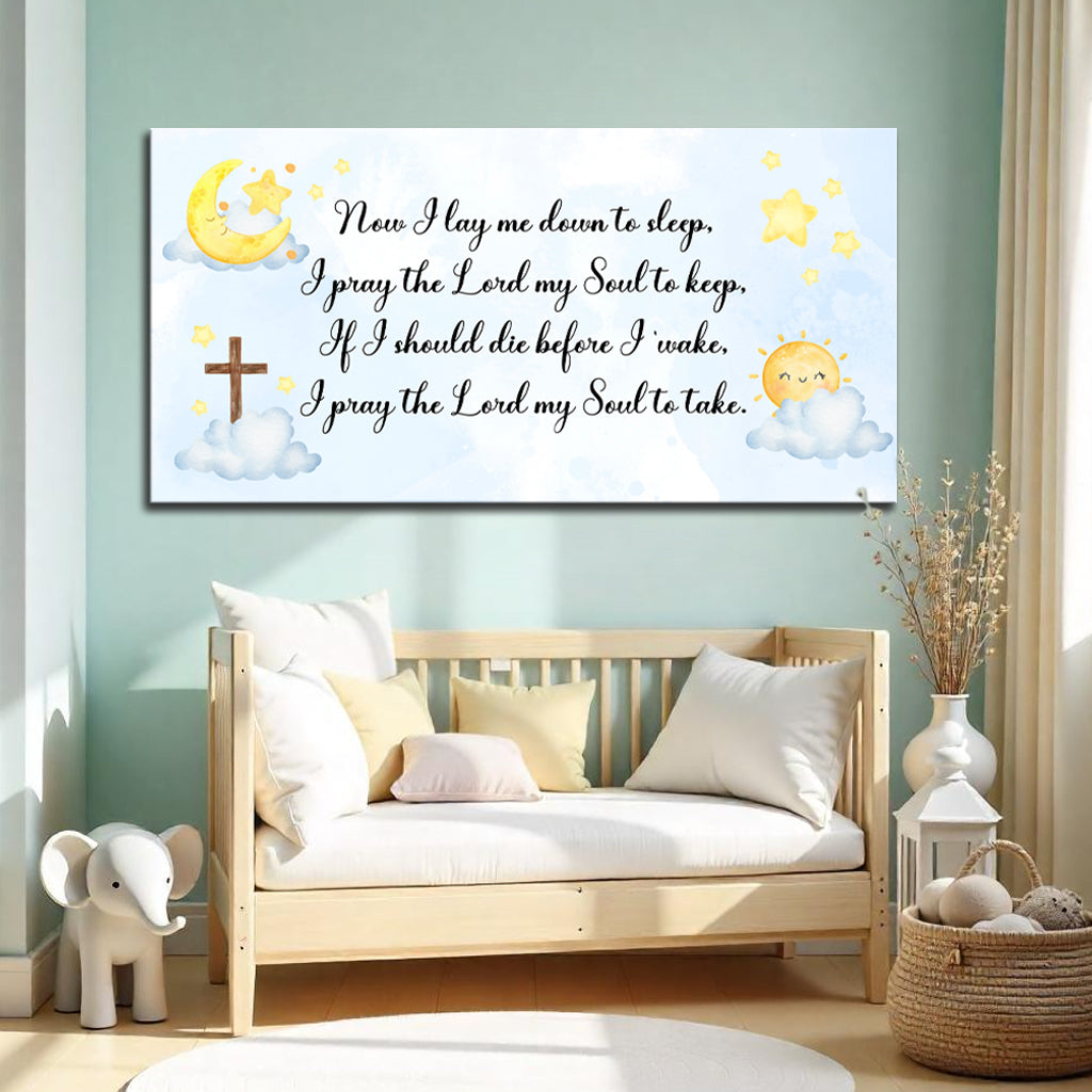 I Lay Me Down To Sleep Faith Sign II