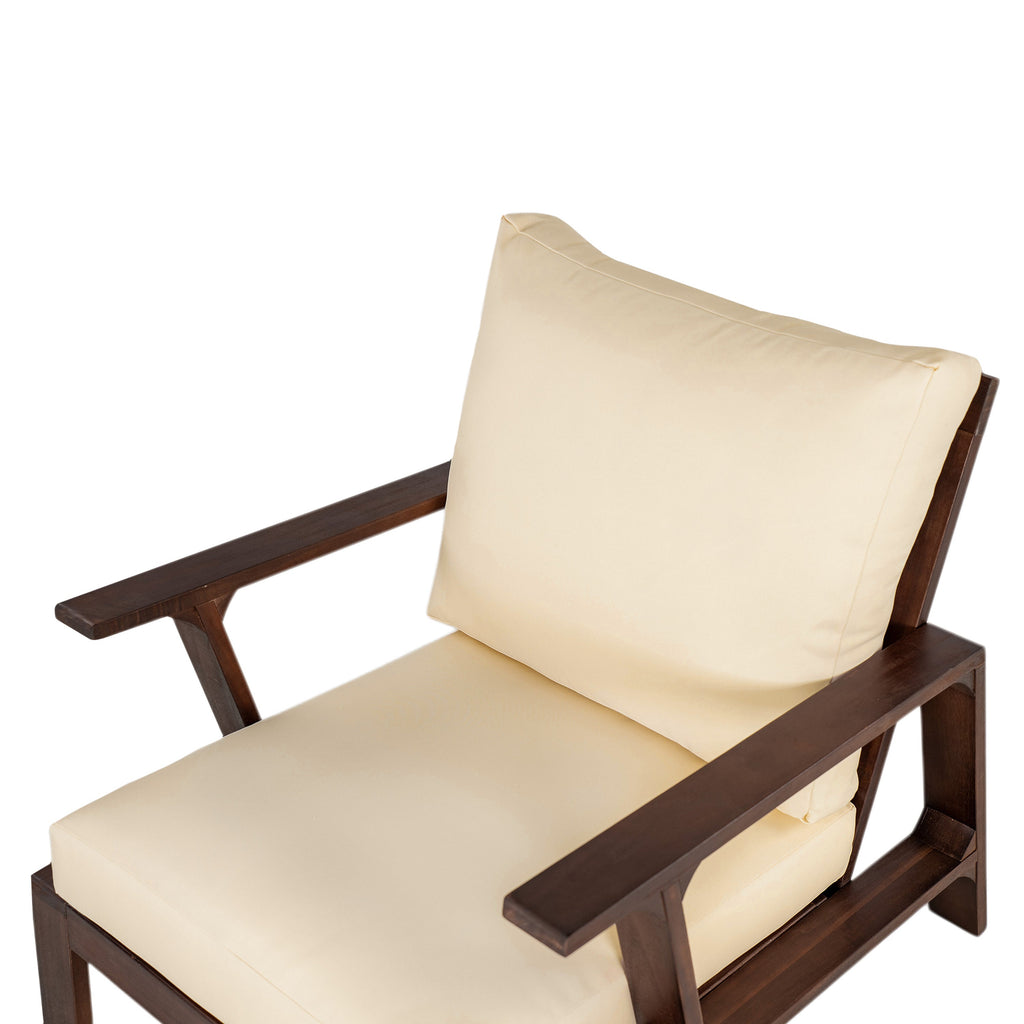 4 Pieces Outdoor Sofa Set with Cushions and Coffee Table