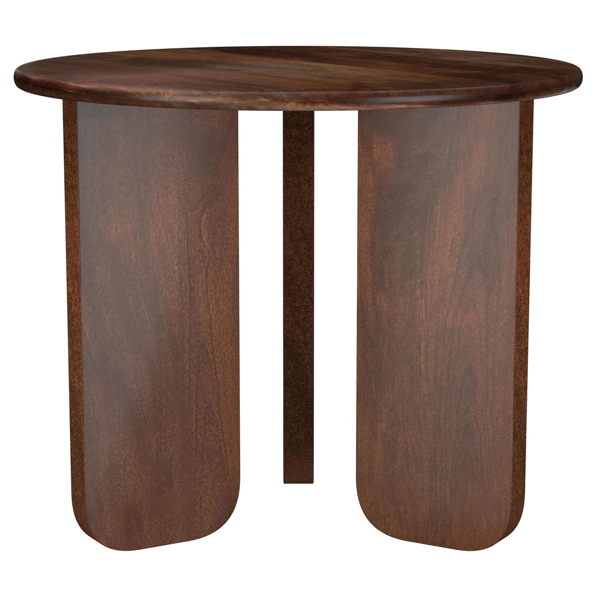 Columbo - 3 Piece Coffee And End Table Set With Round Tops - Brown