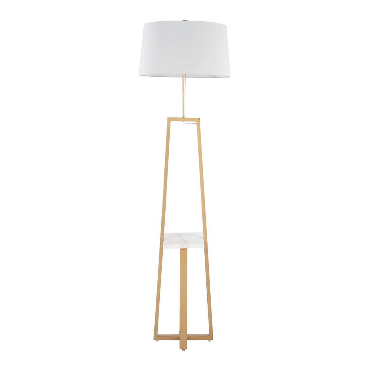 Cosmo - Shelf Contemporary / Glam Floor Lamp