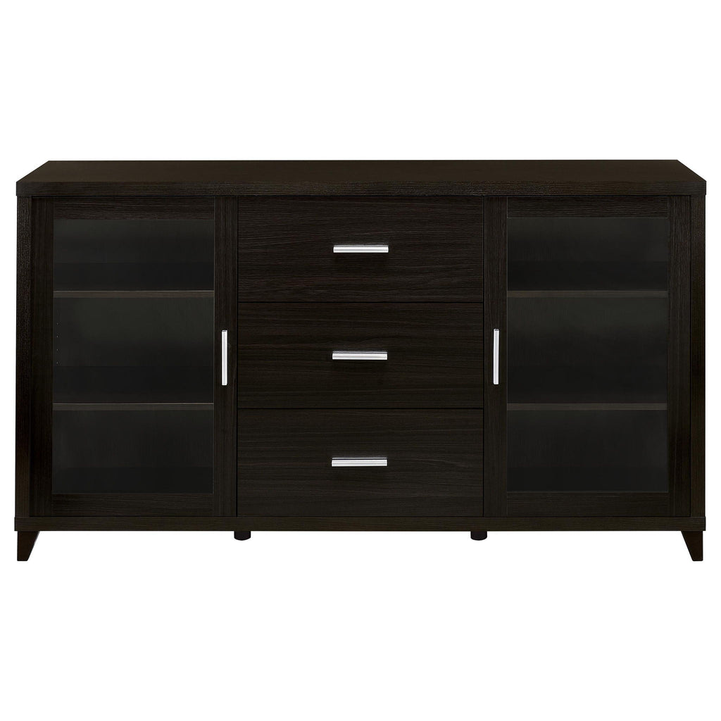 Barnaby - 4 Piece Rectangular Entertainment Center - Cappuccino