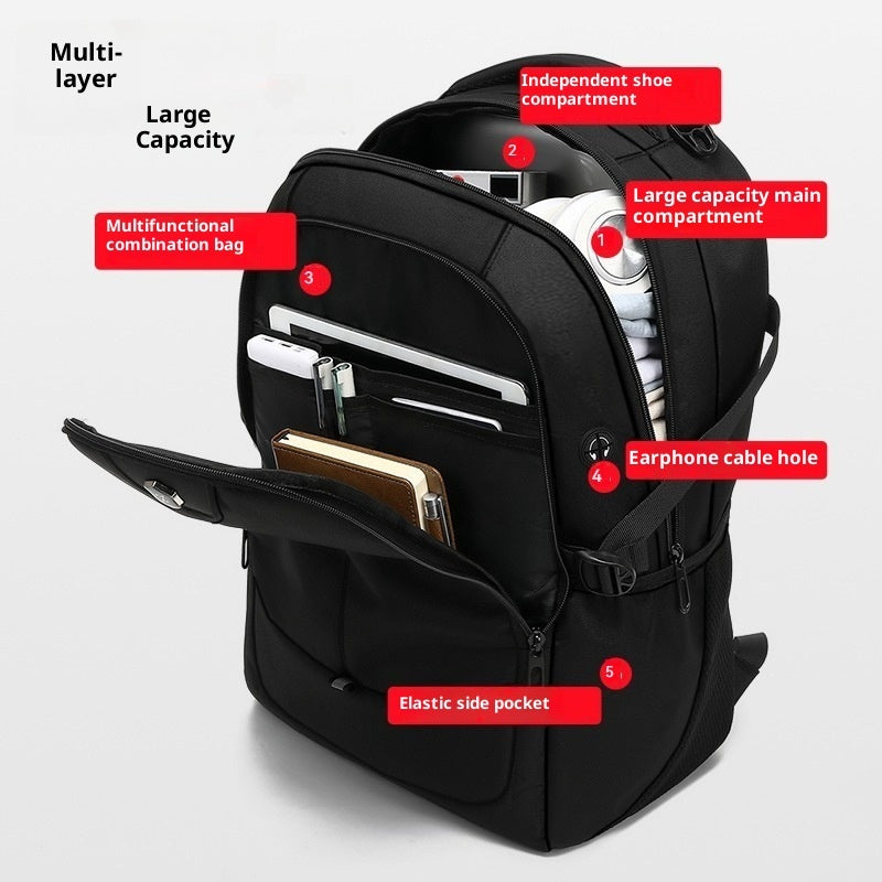 Outdoor Men's Casual Sports Backpack Large Capacity