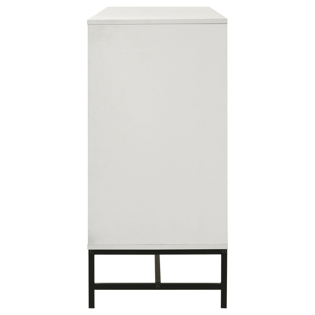 Taraval - 6 Drawer Bedroom Dresser - White