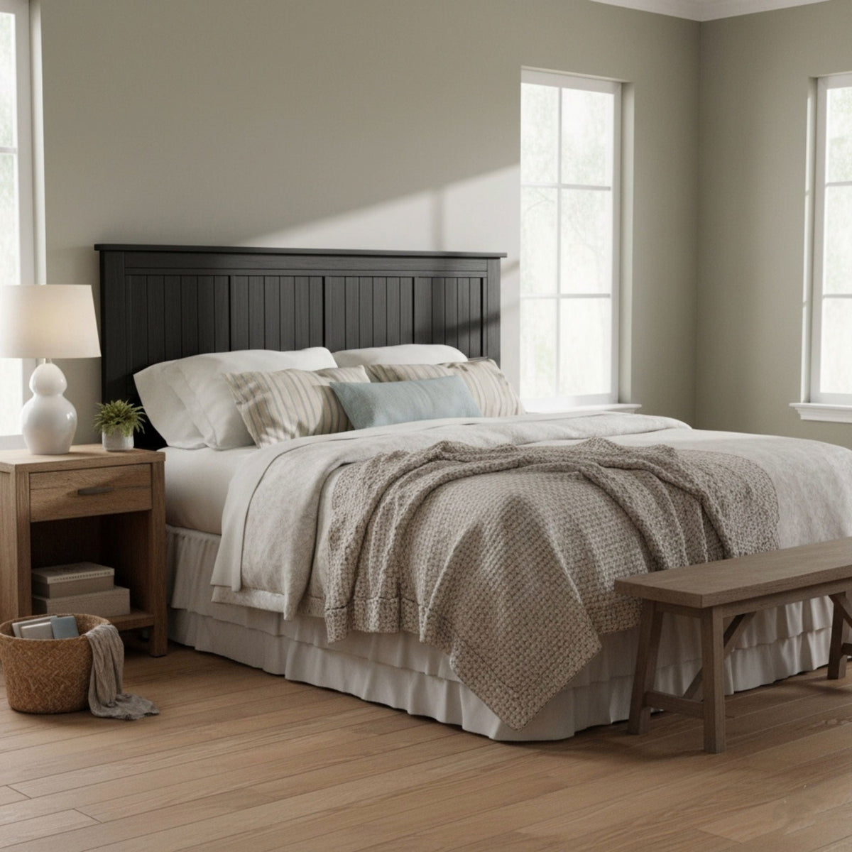 Walton Window Pane Panel Headboard