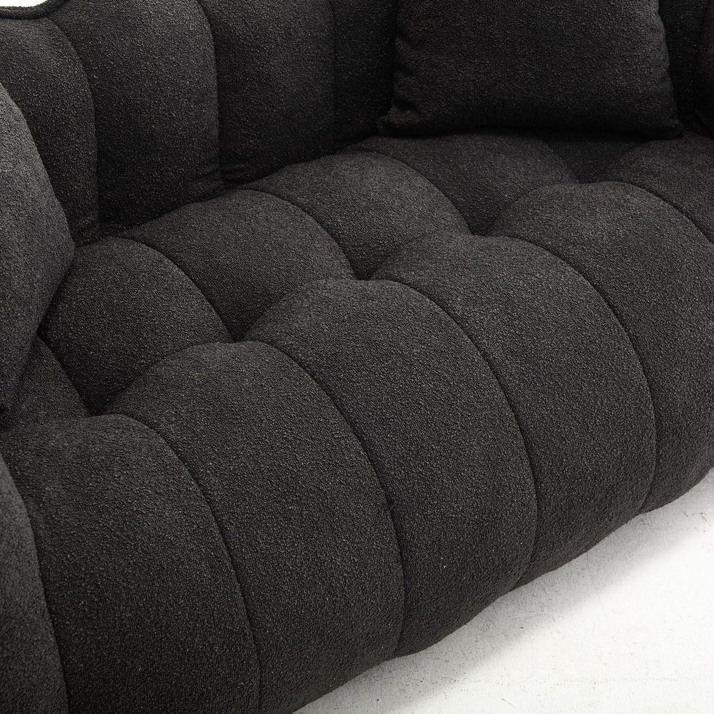 Cozy Beanbag Chair With High Resilience Foam Core For 2