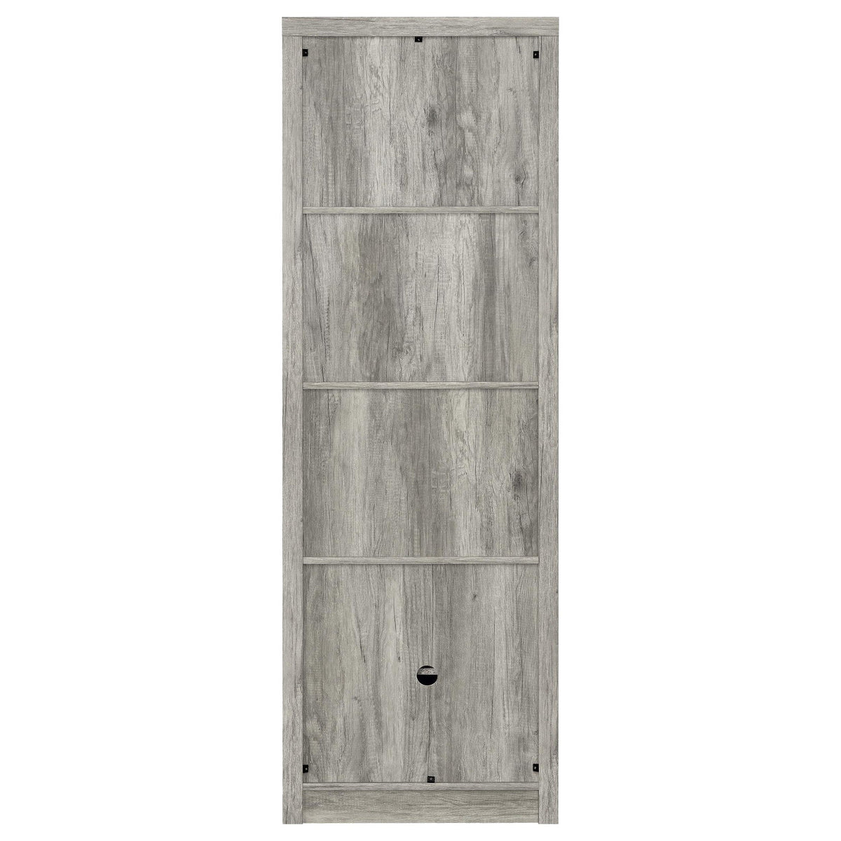 Conifer - 3 Shelf Media Tower - Gray