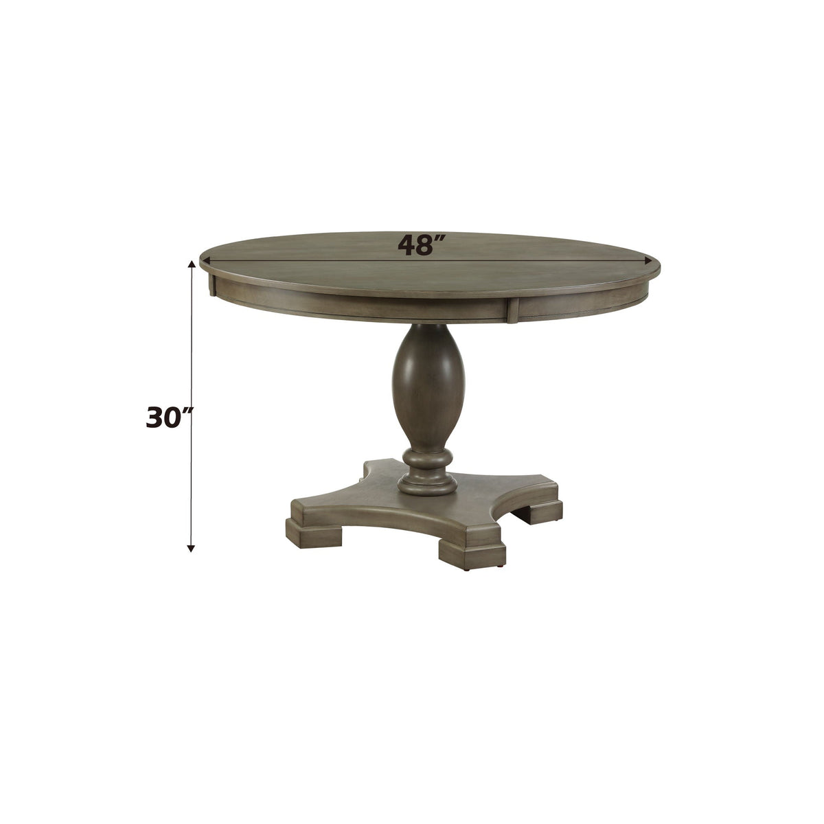Waylon Dining Table - Gray / Oak