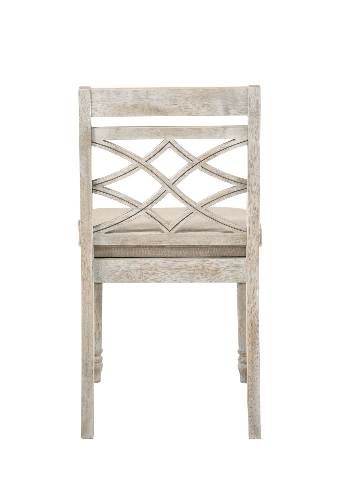 Havanna - Wide Chair With Cushion (Set of 2) - Off White