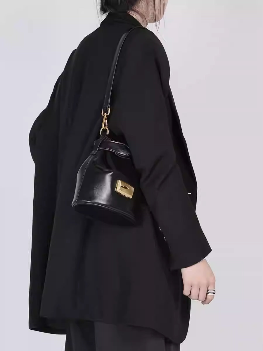 Muchuanka Original Design Fashionable One-Shoulder Bucket Bag