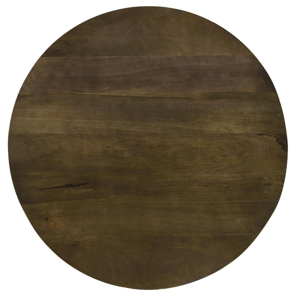 Accent Table With Slim Tripod Base - Brown