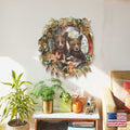 Simple Joys Black Bear Cubs with Bees Wall Art by J. Bergsma - Wildlife Holiday Decor - 8591850W-JB