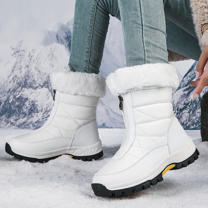 Winter Snow Boots Women's High-top Outdoor Sports Cotton Shoes