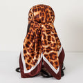 Classic Satin Womens Shawl Headscarf And Scarf