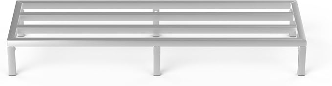 20 in X 60 in. Aquarium Stand | Industrial Style Aluminum Fish Tank Base with Open Frame Design