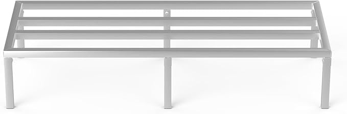 24 in X 60 in. Aquarium Stand | Industrial Style Aluminum Fish Tank Base with Open Frame Design