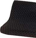 American Floor Mats Hog Heaven Premium 7/8" Black & Black Border 4' x 8' Nitrile Backed Anti-Fatigue Comfort Mat