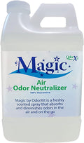 Magic Air Odor Neutralizer Spray, Powerful Dog & Cat Urine Odor Neutralizer, Safe Air Refresher for Home, Safe Odor Absorber for Pet, Closet & Any Strong Odor Remover, 64oz