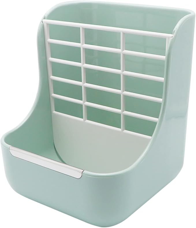 Litewoo Rabbit Hay Feeder Food Bowl Feeding Rack for Small Animal Guinea Pig Chinchilla Bunny Cage Accessories