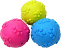 Dog Toys ，Dog Balls for Small Medium Large Dogs Squeaky Toy Balls 3 Pcs