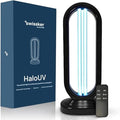 Swissklip HaloUV, Mold Remover, Home Disinfection Device, Dust Mites Remover, UV Light Sanitizer, Ultraviolet Sanitizer for Home, Room & Kitchen, Ultraviolet Light with 4 Speed Timings
