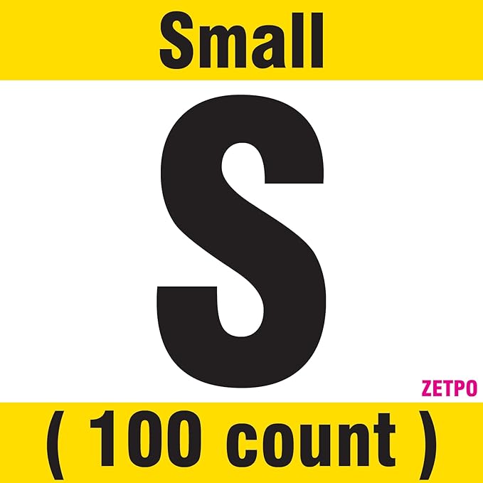 zetpo Cat Nail Caps | Cat Claw Covers | with Adhesives and Applicators (S, 5X Solid Random Colors | 100 pcs)