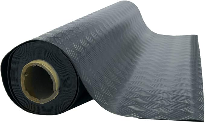 Rubber-Cal Diamond-Grip Floor Mat