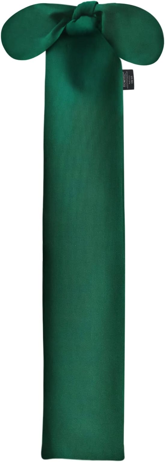Harrison Howard Stretchy Tail Bag Breathable Horse Tail Guard Slip on Design Protect Horse Tail 2 Strand Closure Straps Keep Tail Clean & Protected 22" L Length Makes Grooming Easy-Deep Green