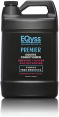 EQyss Premier Equine Conditioner - Moisturize Skin, Detangle Horse's Mane, Tail, & Coat, Add Shine, Tangle-Free Brushing, Minimize Flyaways (128 oz)