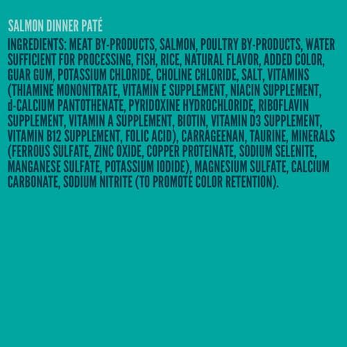 A Strong Heart Canned Wet Cat Food, Salmon Dinner Paté - 5.5 oz Cans (Pack of 24), Made in The USA with Real Salmon