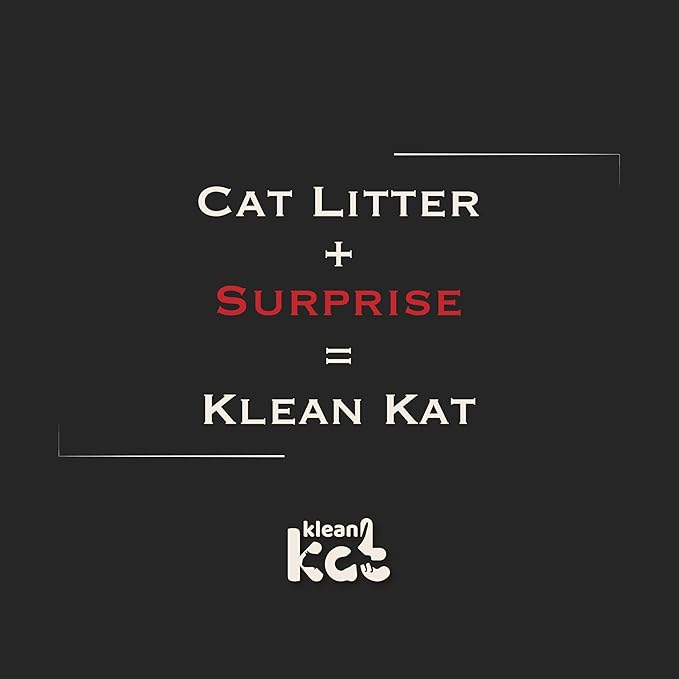 All Natural Clumping Cat Litter – Multiple Scents – Low Dust, Odor Control – Unscented 18 lb - Surprise Toy Inside