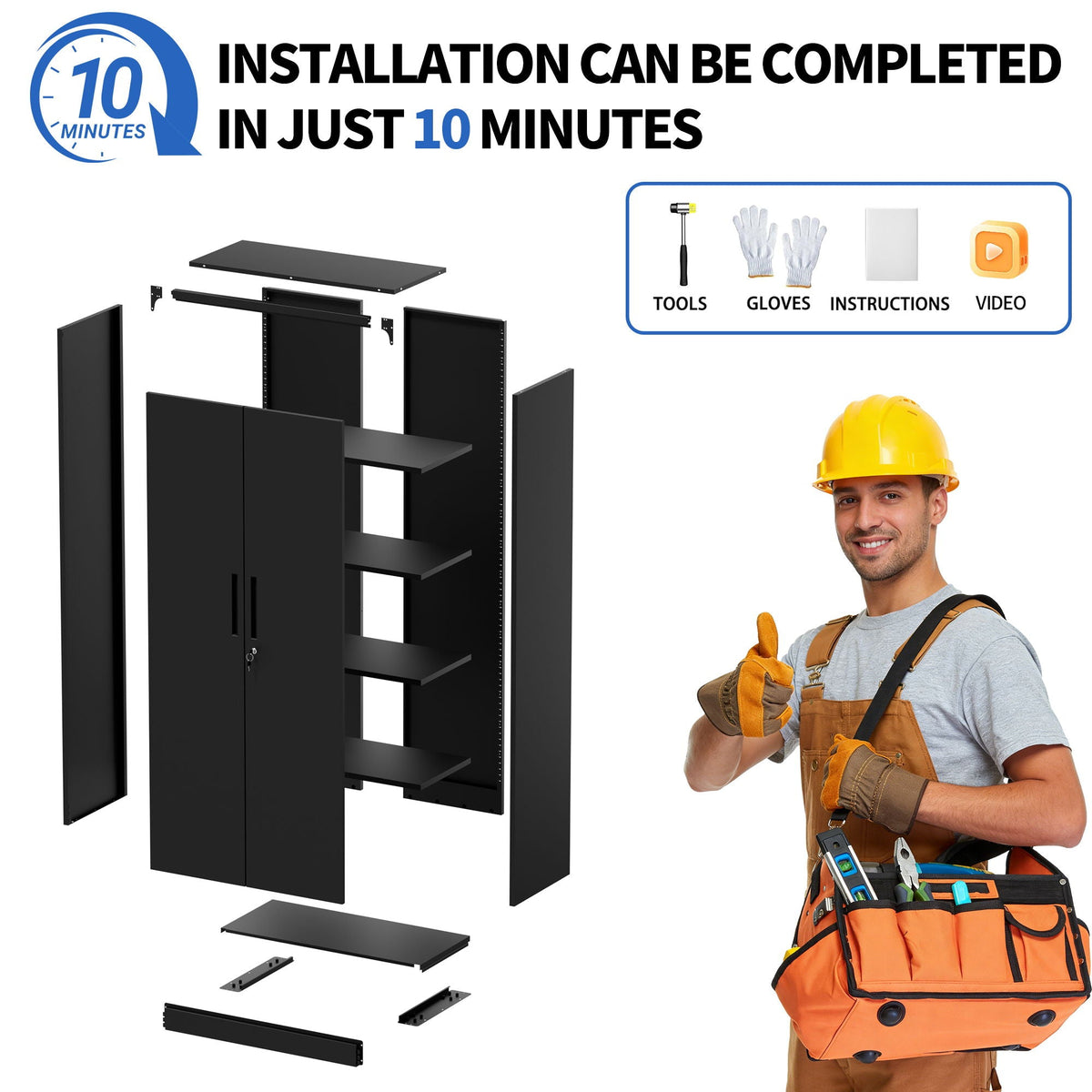 Garage Storage Cabinet
